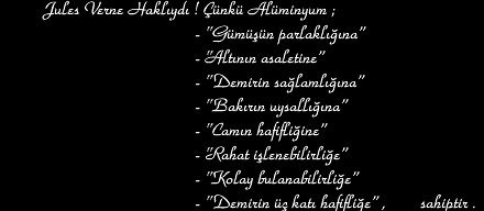 Alüminyum ve Jules Verne